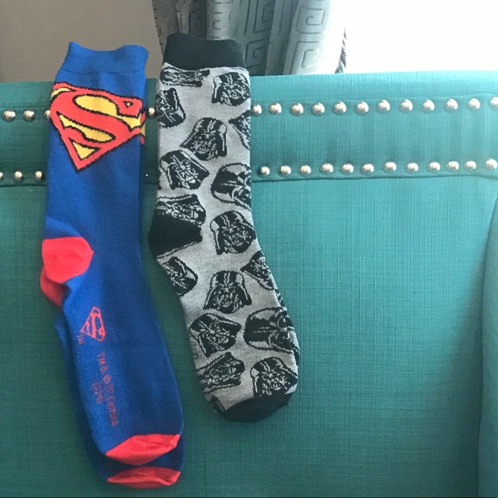 YOUNG MEN’S ACTION HERO SOCKS